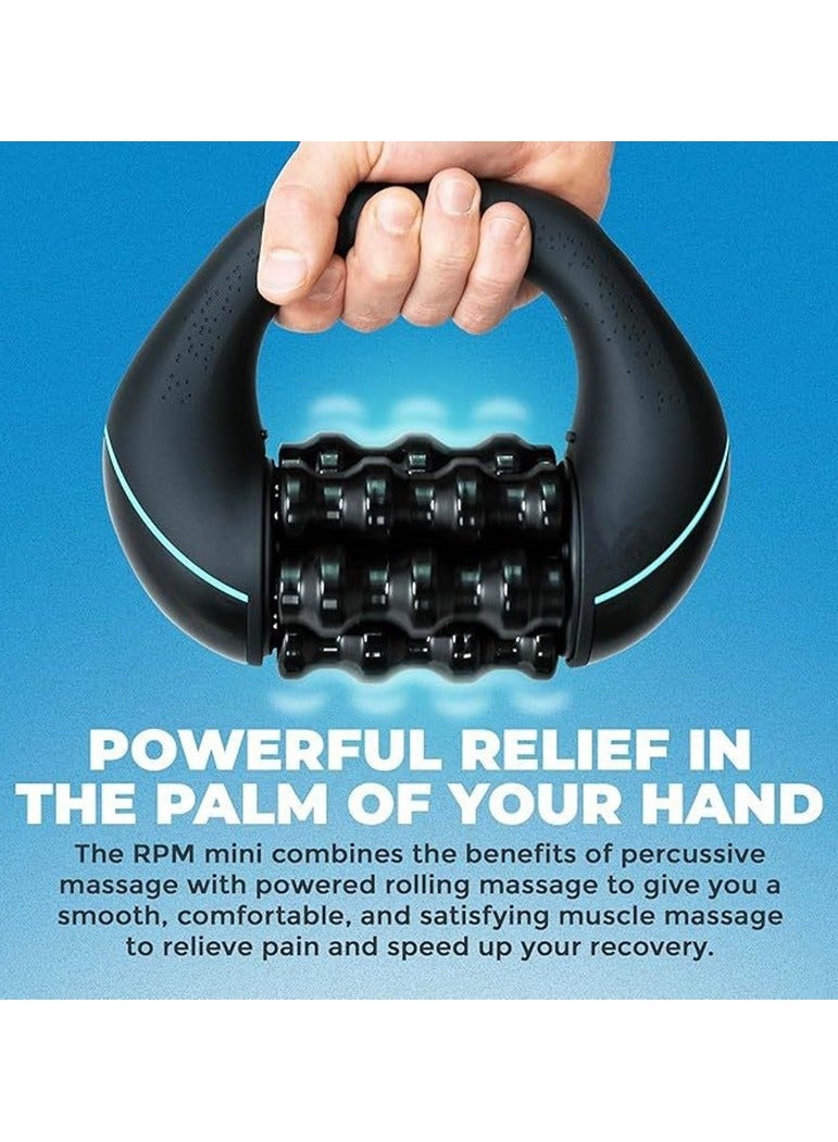 general USB Rechargeable Rolling Massager - 3 Adjustable Speeds Deep Tissue Massage Tool for Neck Back Shoulder Pain Relief - Image 4